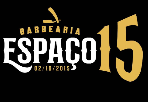 Logo Barbearia Espaço 15